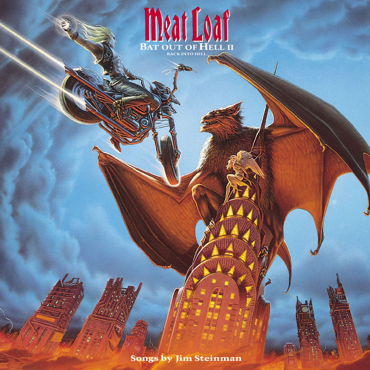 Meat Loaf – Bat Out Of Hell Ii: Back Into Hell (2 Vinyl) vinyl record cover