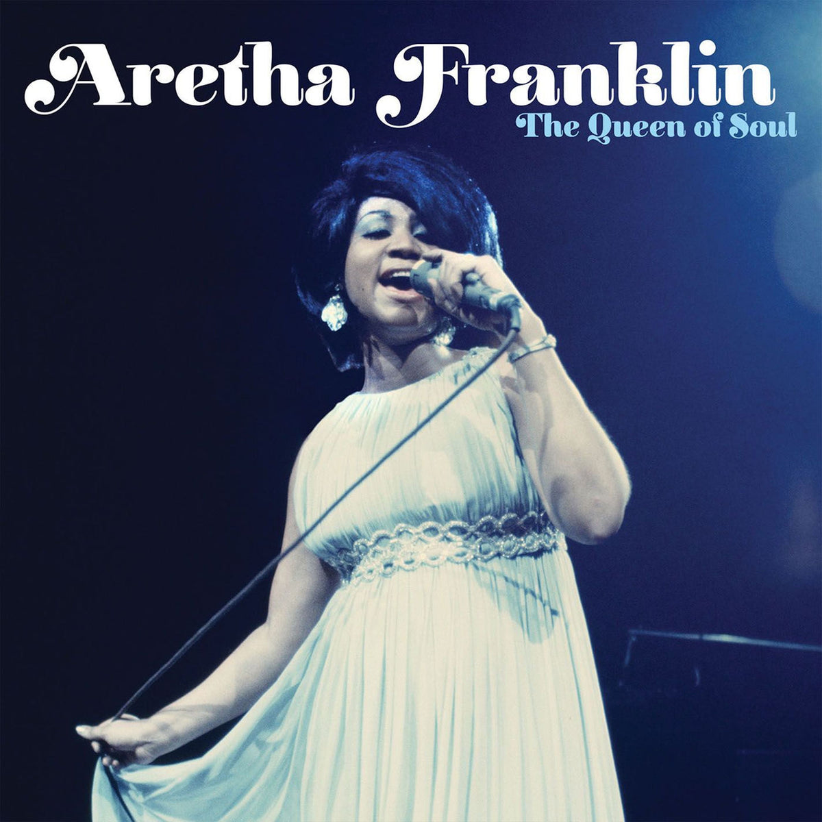 Aretha Franklin – The Queen of Soul vinyl record cover