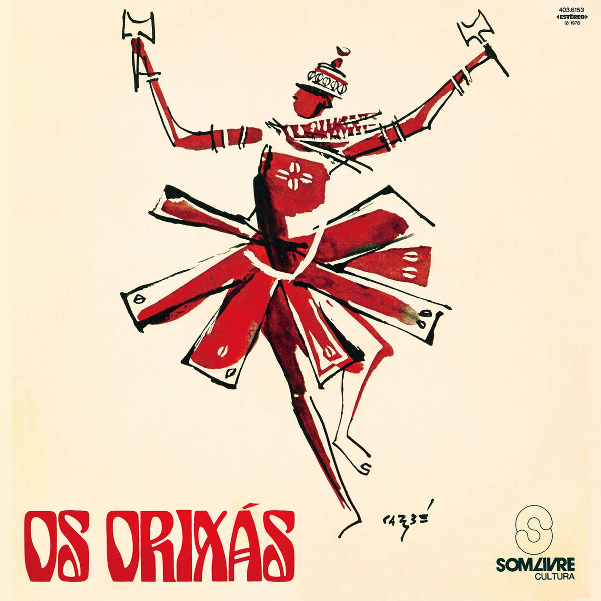Eloah – Os Orixas vinyl record cover