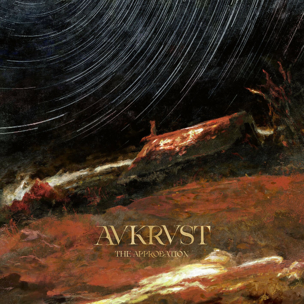 Avkrvst – The Approbation vinyl record cover