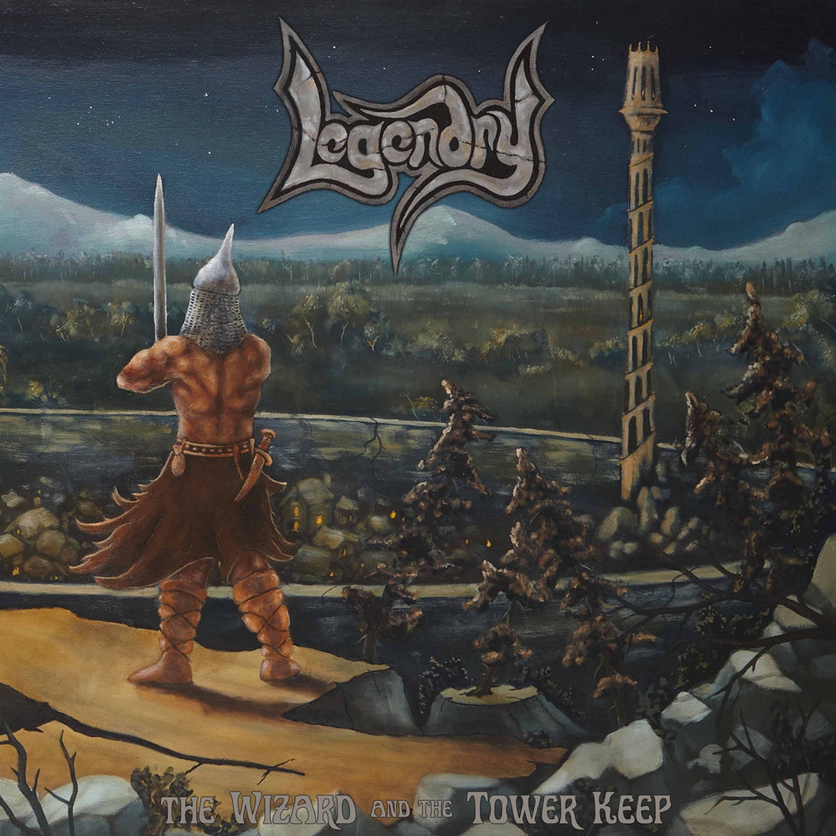 Legendry – The Wizard And The Tower Keep (SILVER VINYL) vinyl record cover