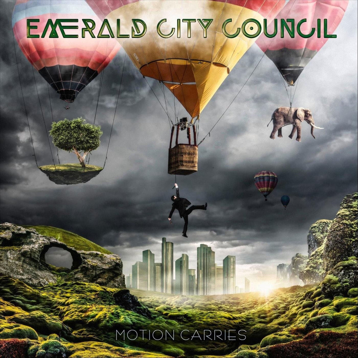 Emerald City Council – Motion Carries vinyl record cover