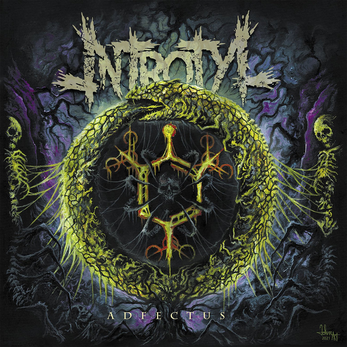 Introtyl – Adfectus vinyl record cover