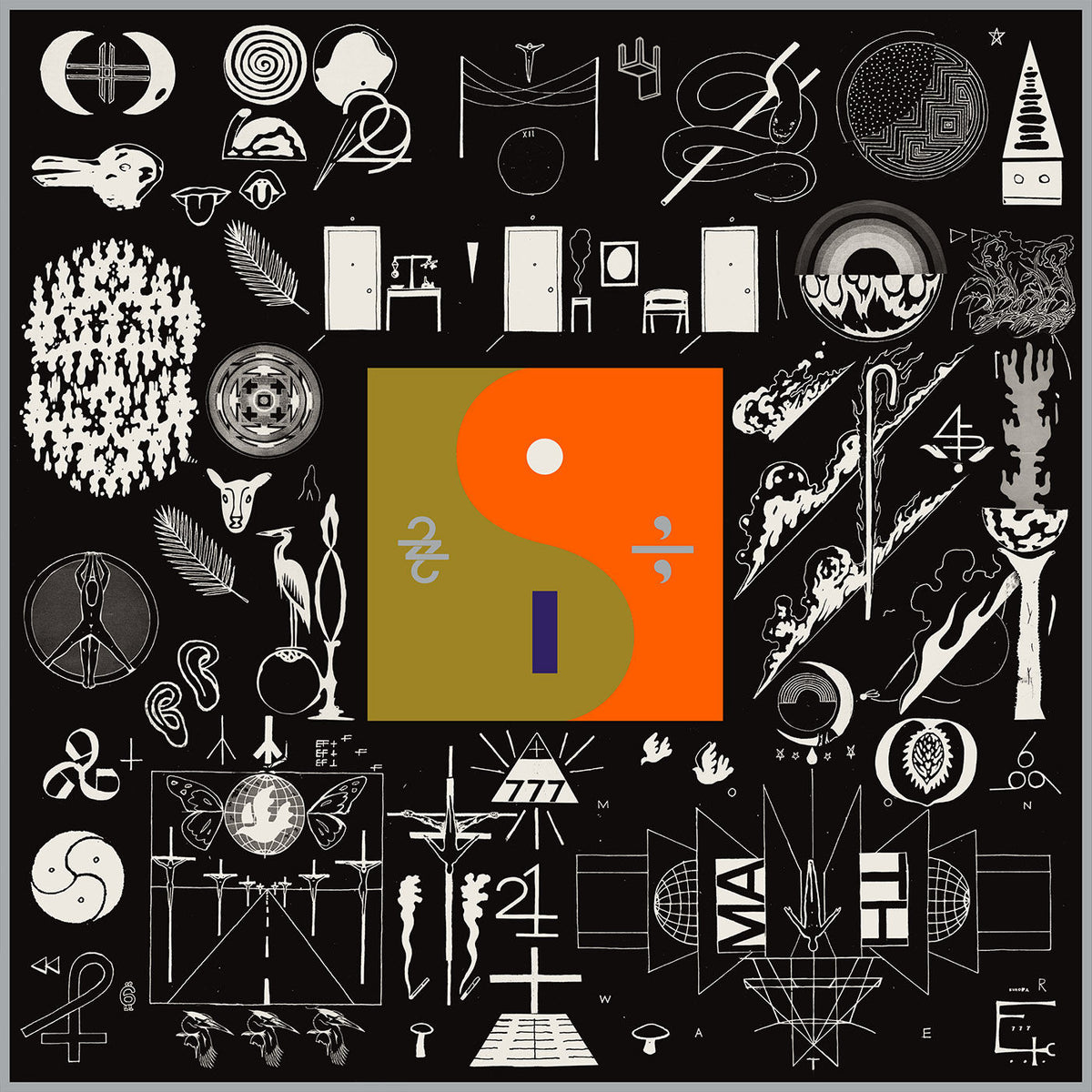 Bon Iver – 22.A Million <Limited> vinyl record cover