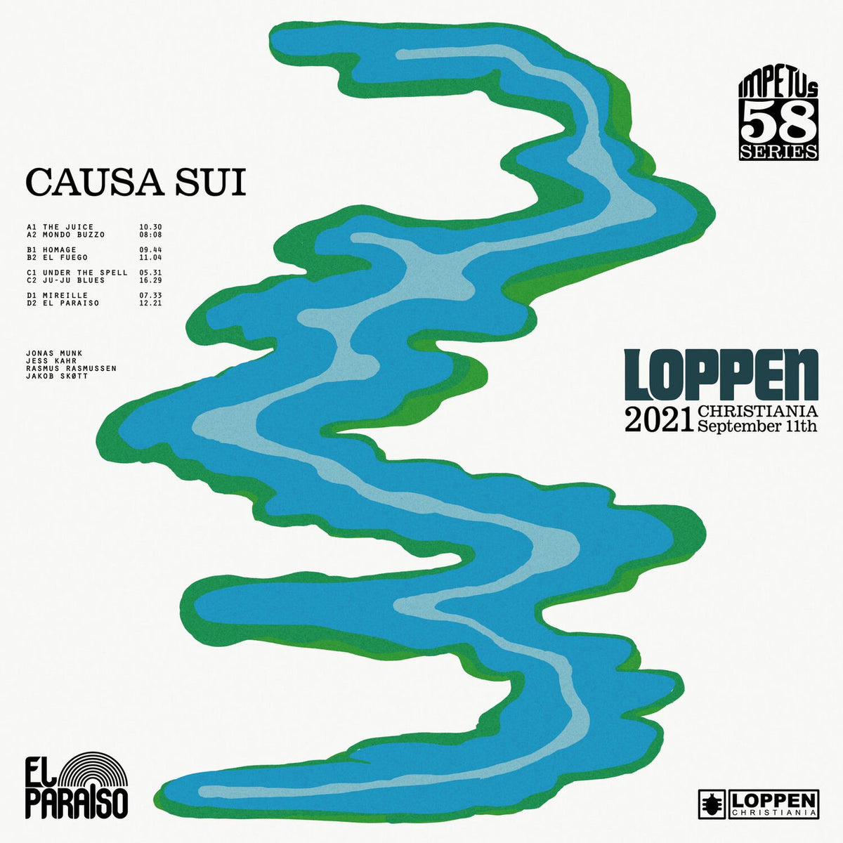 Causa Sui – Loppen 2021 vinyl cover