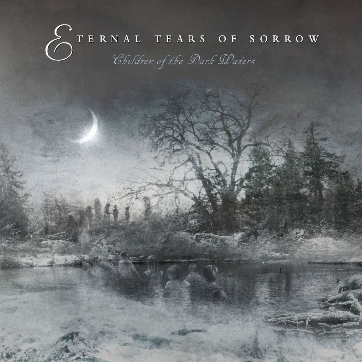 Eternal Tears Of Sorrow – Children Of The Dark Waters (Clear / Black Smoke Vinyl) vinyl record cover