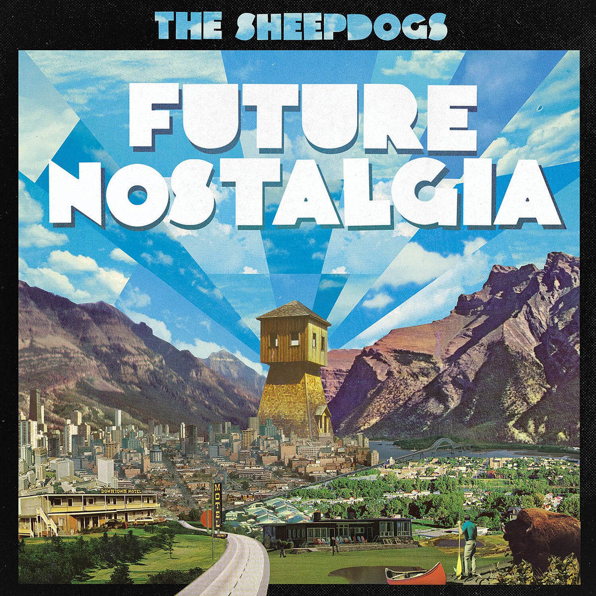 The Sheepdogs – Future Nostalgia vinyl cover
