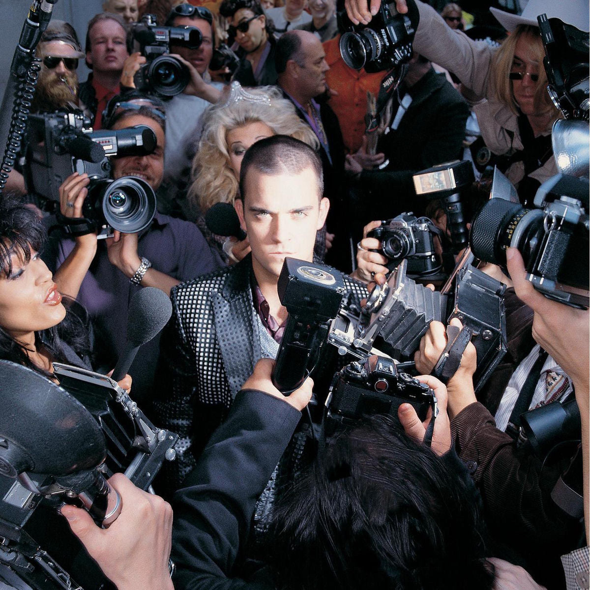 Robbie Williams – Life Thru a Lens vinyl record cover
