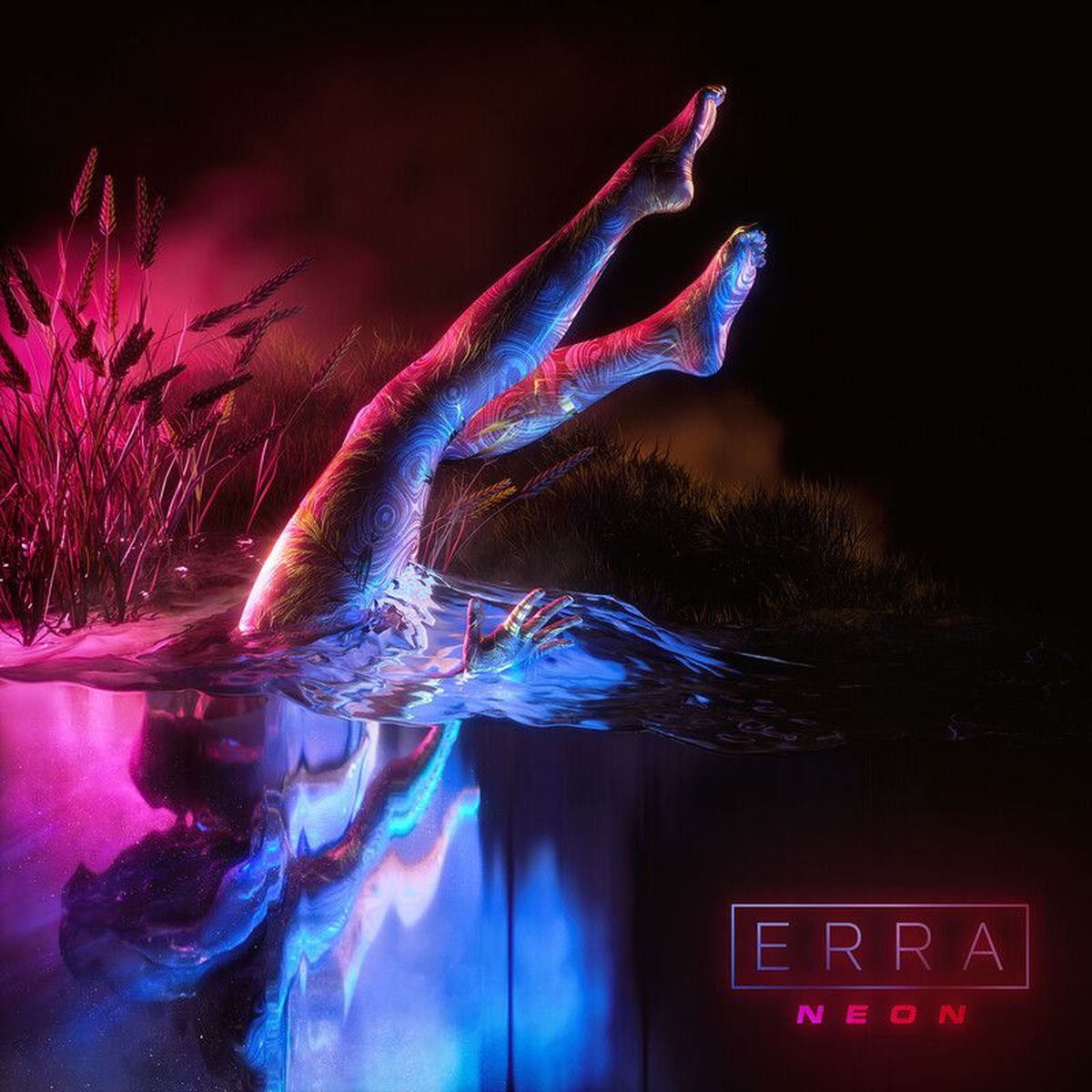 ERRA – Neon vinyl record cover