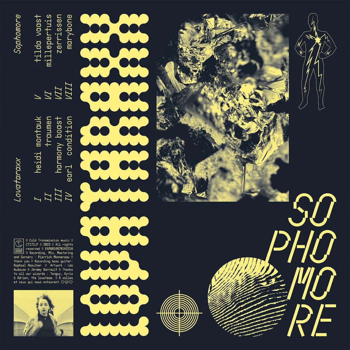 Lovataraxx – Sophomore vinyl record cover