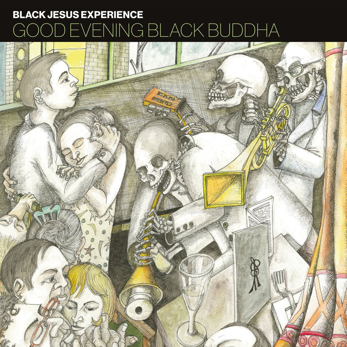 Black Jesus eXperience – Good Evening Black Buddha vinyl record cover