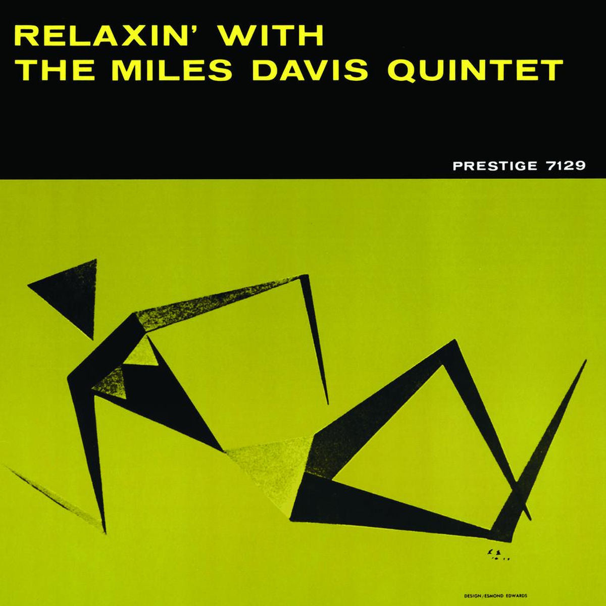 Miles Davis – Relaxin' With The Miles Davis Quintet vinyl cover