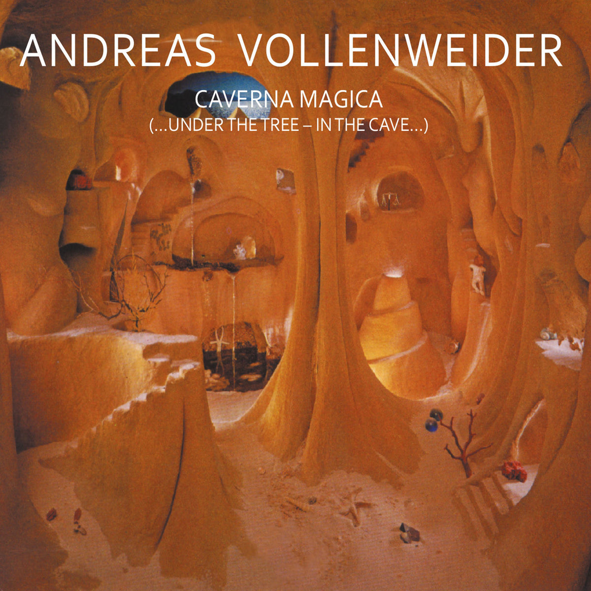 Andreas Vollenweider – Caverna Magica vinyl record cover
