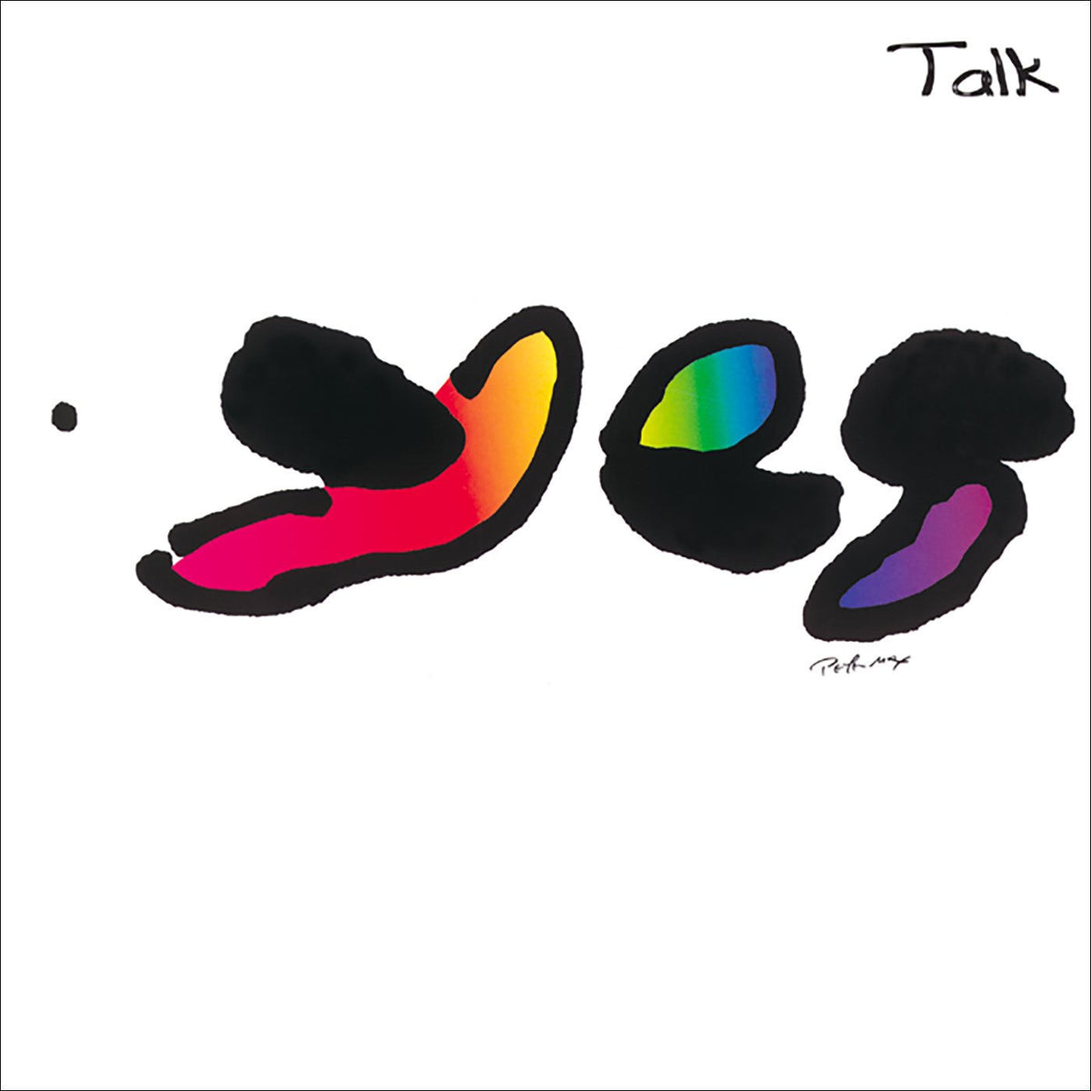 Yes – Talk vinyl record cover