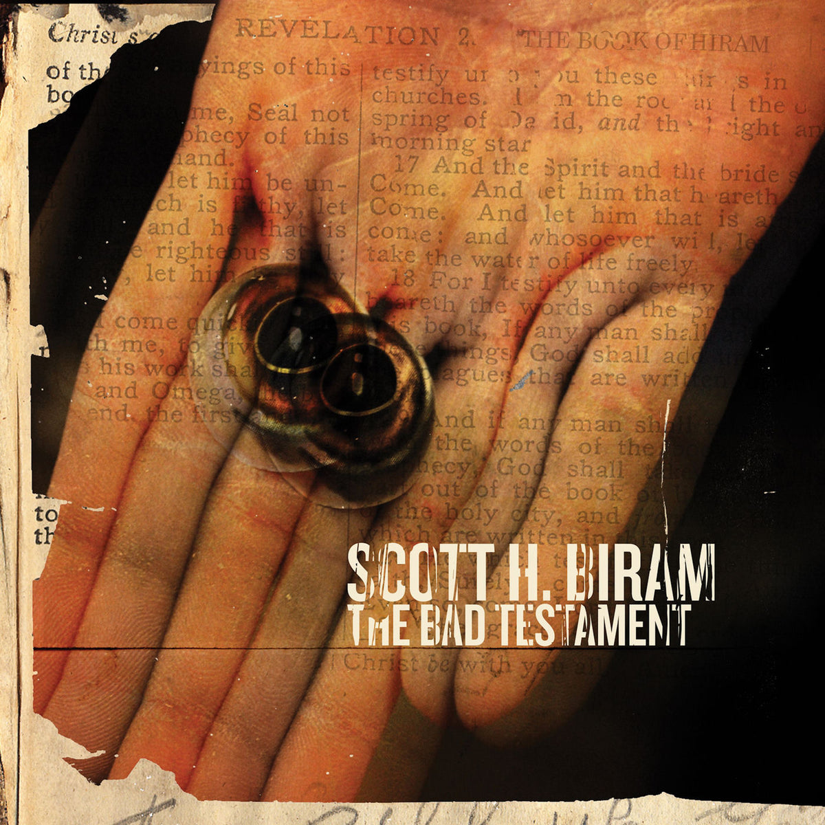 Scott H. Biram – The Bad Testament vinyl cover