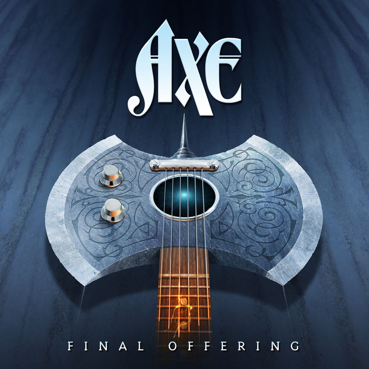 AXE – Final Offering vinyl record cover