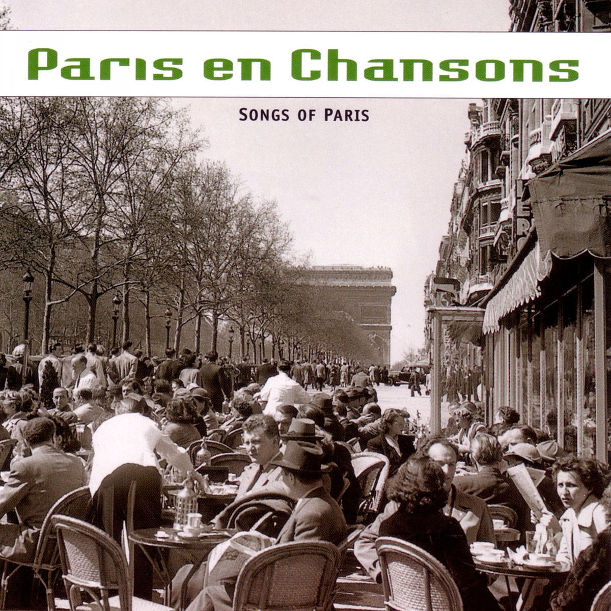 Various Artists – Paris En Chansons vinyl record cover