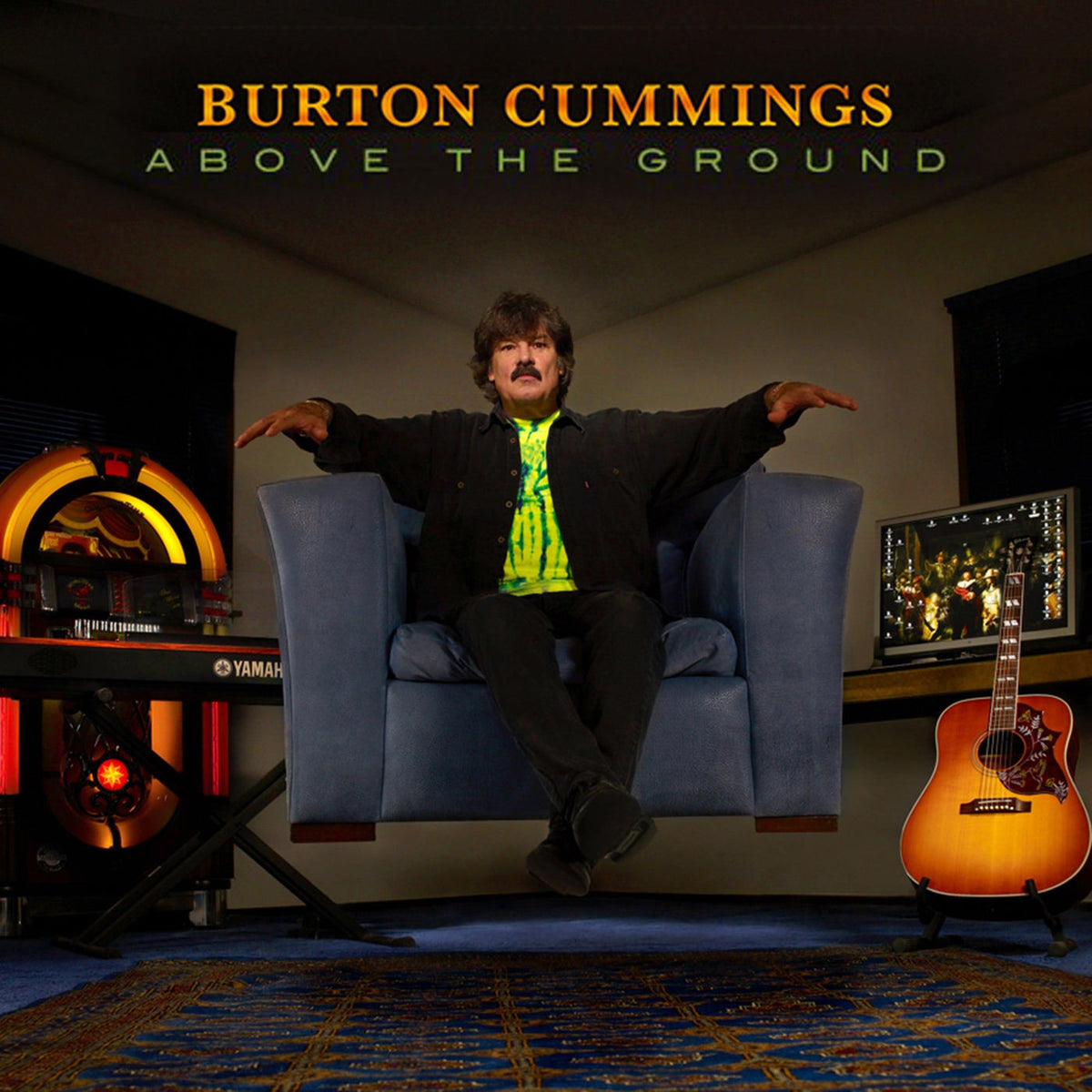 Burton Cummings – Above the Ground vinyl record cover