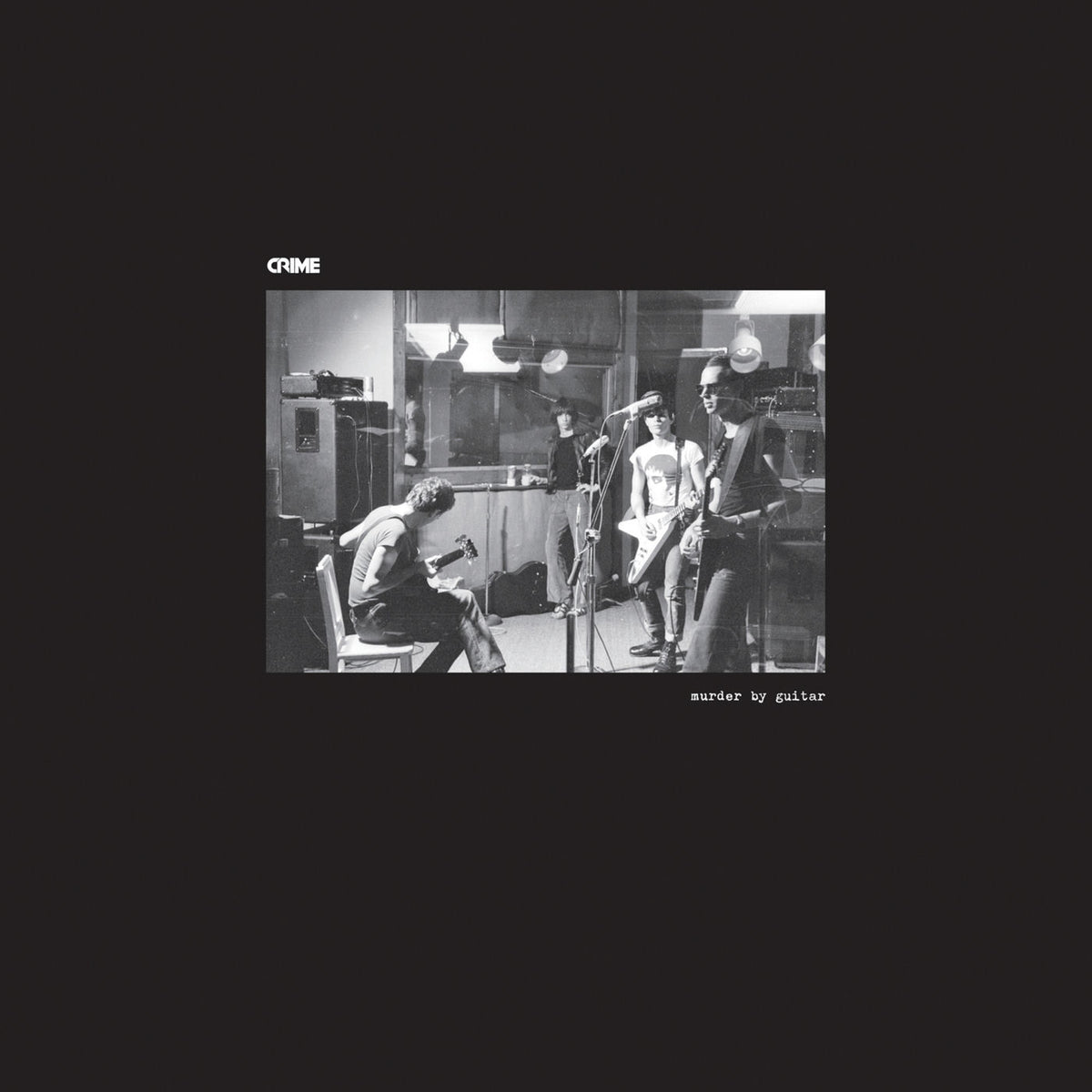 Crime – Murder By Guitar vinyl record cover