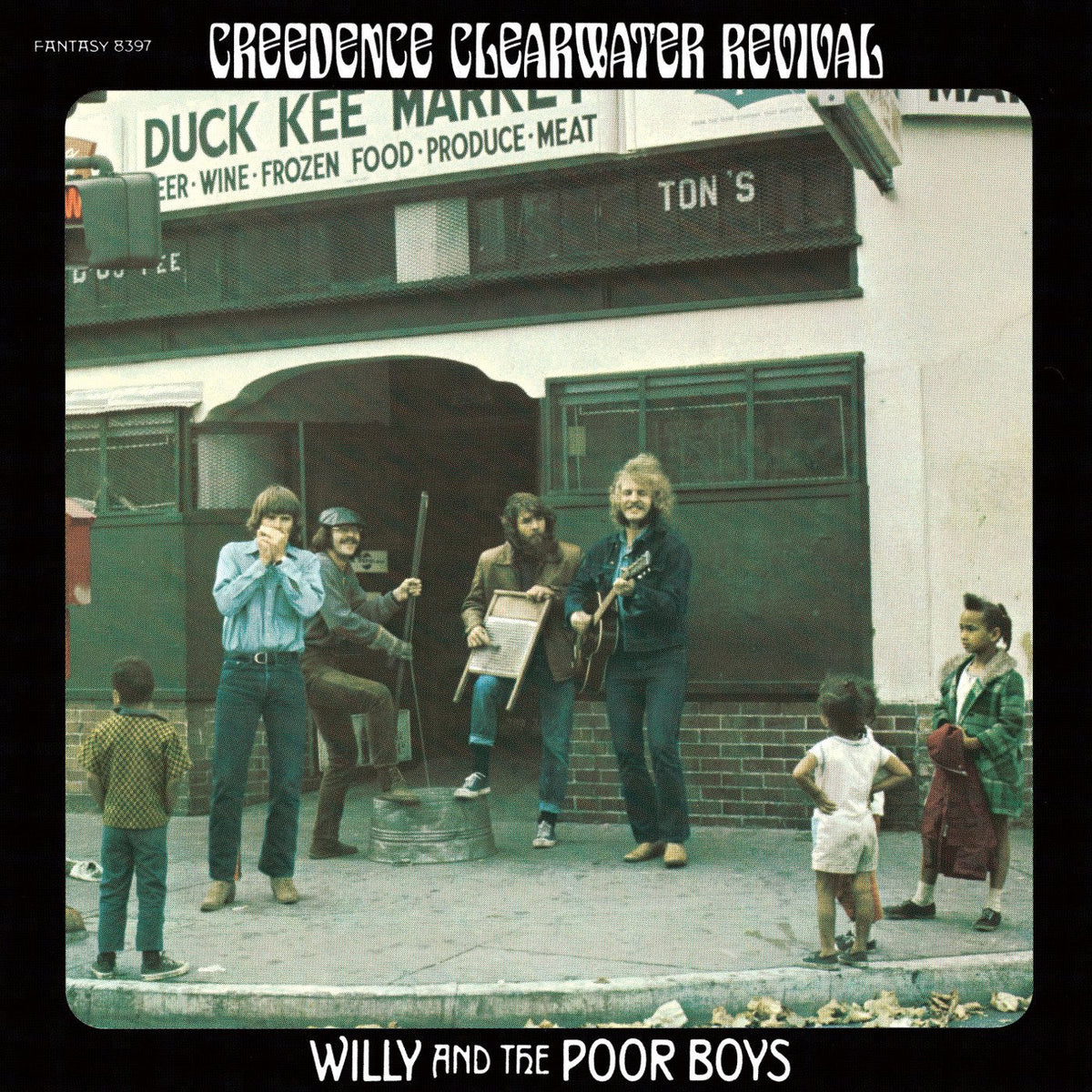 Creedence Clearwater Revival – Willy And The Poor Boys vinyl record cover