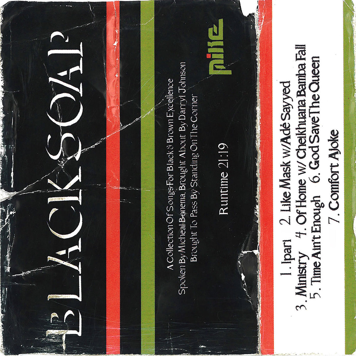 Mike – Black Soap vinyl cover