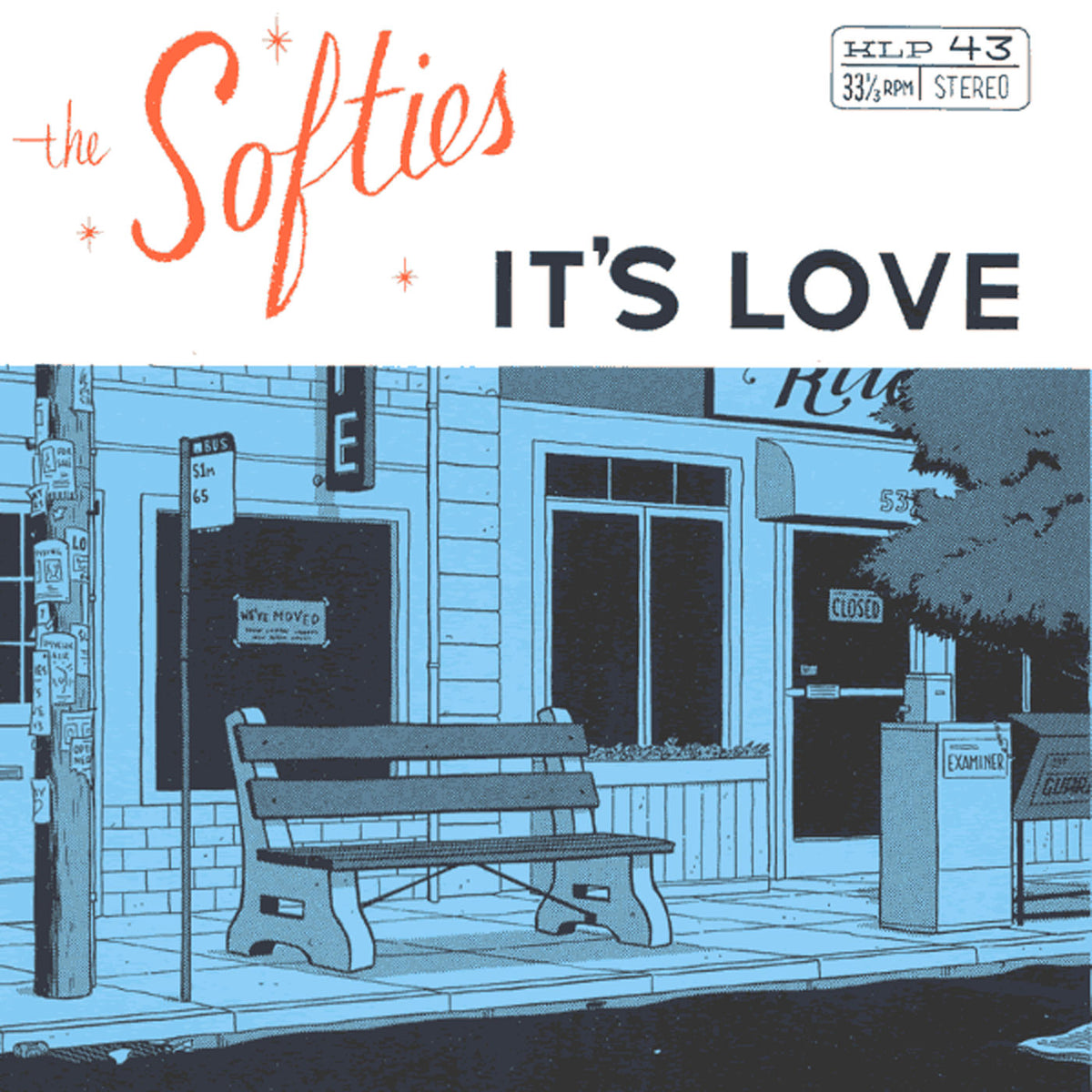 The Softies – It's Love vinyl cover