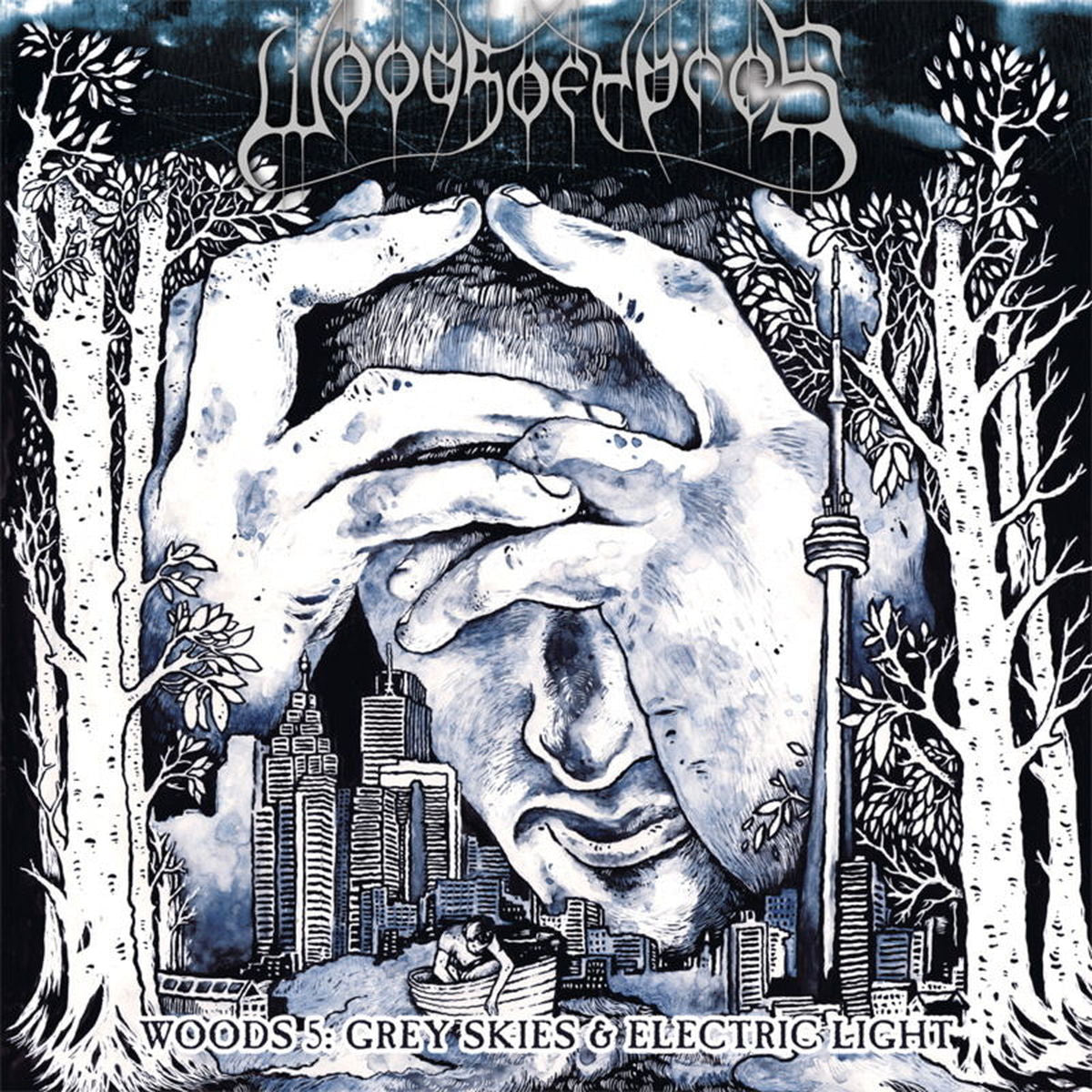 Woods Of Ypres – Woods 5: Grey Skies & Electric Light vinyl record cover