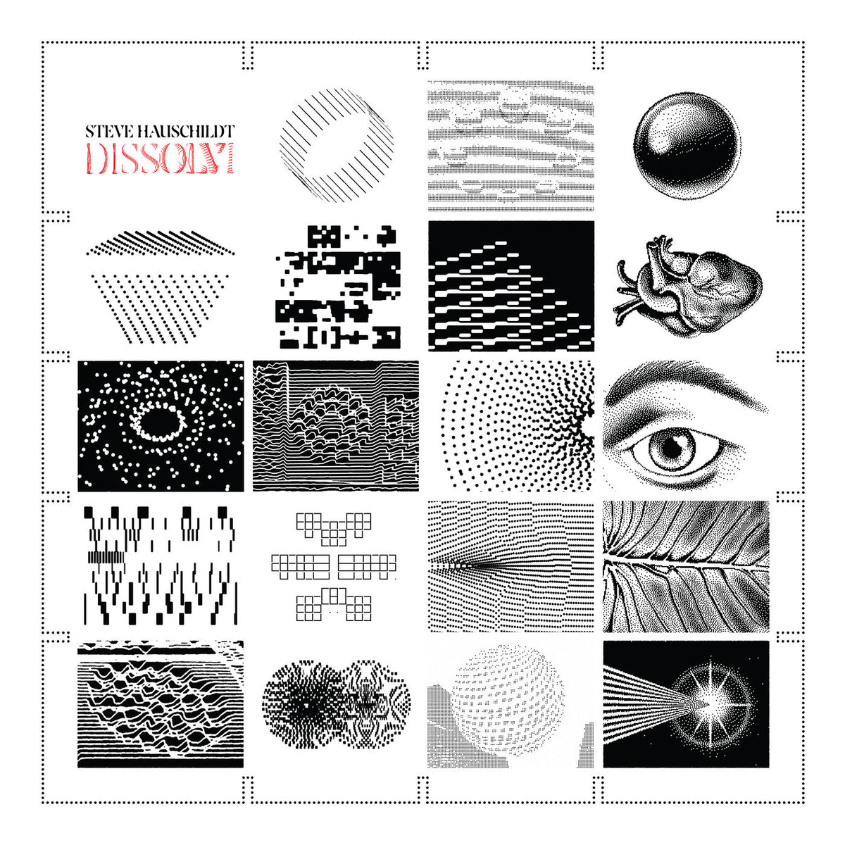 Steve Hauschildt – Dissolvi vinyl record cover