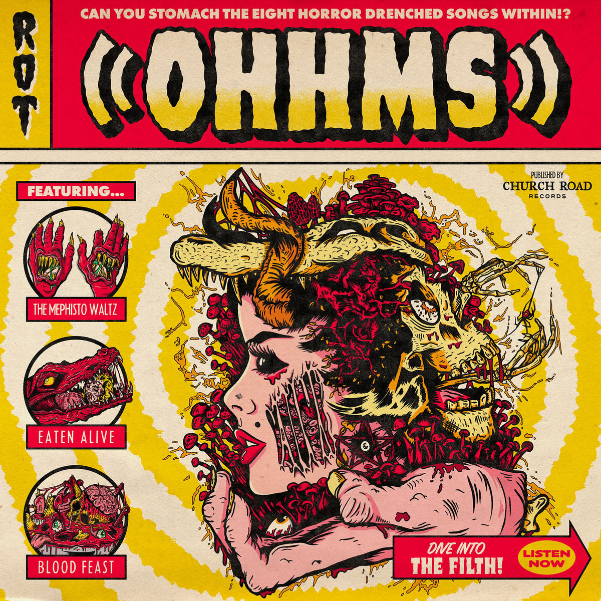 Ohhms – Rot vinyl record cover