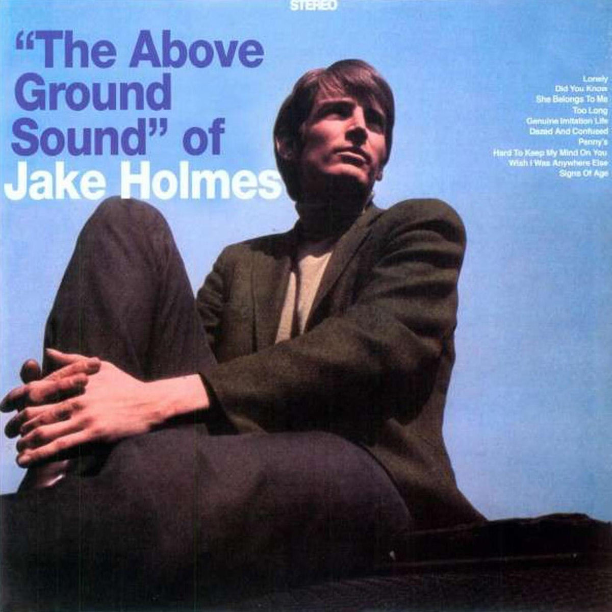 Jake Holmes – The Above Ground Sound of Jake Holmes vinyl record cover