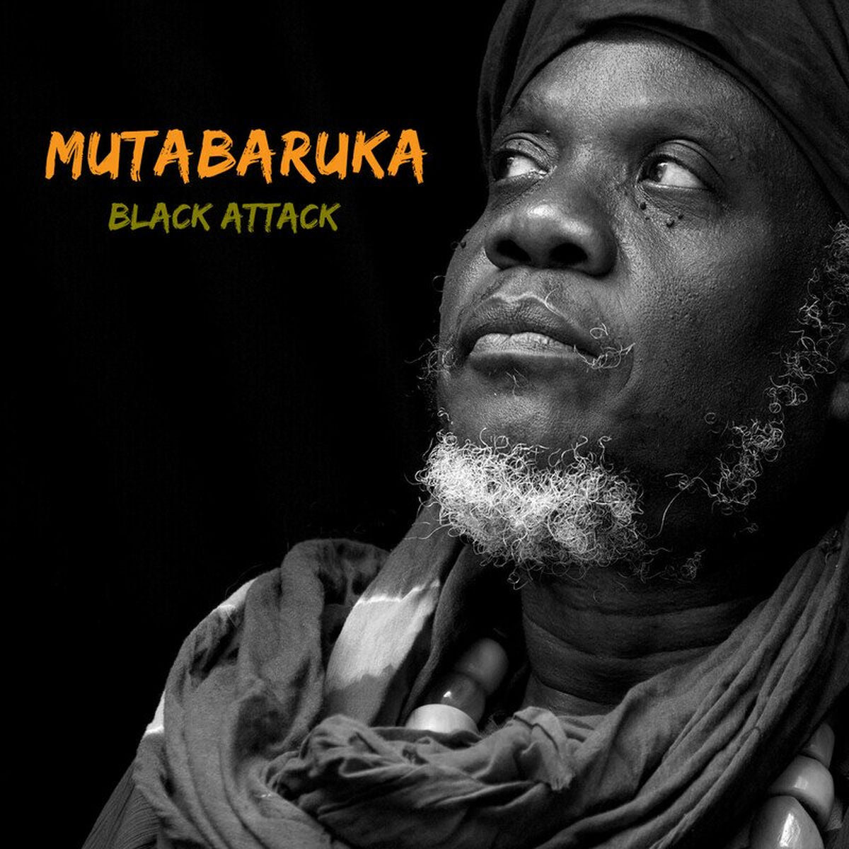 Mutabaruka – Black Attack vinyl record cover
