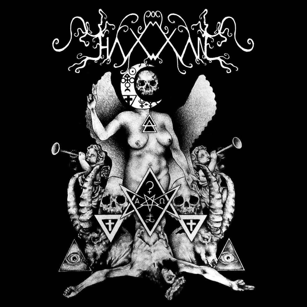 Haxxan – Loch Ness Rising vinyl record cover