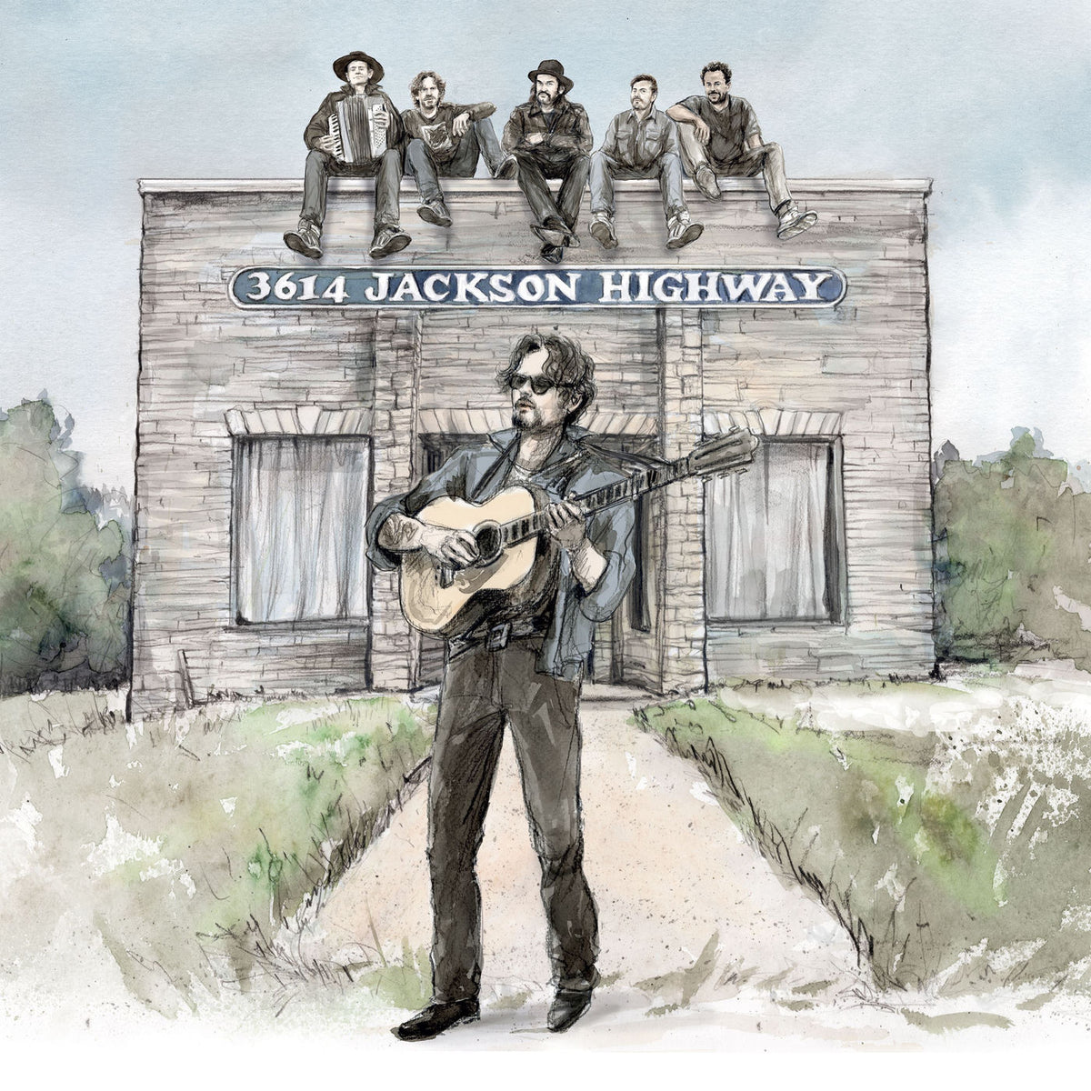 Jesper Lindell – 3614 Jackson Highway vinyl record cover