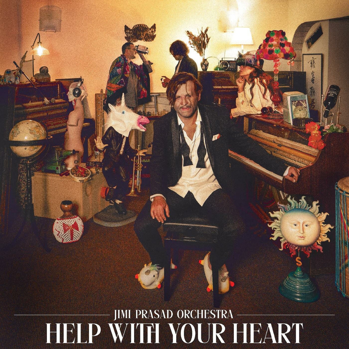 Jimi Prasad Orchestra – Help With Your Heart vinyl record cover