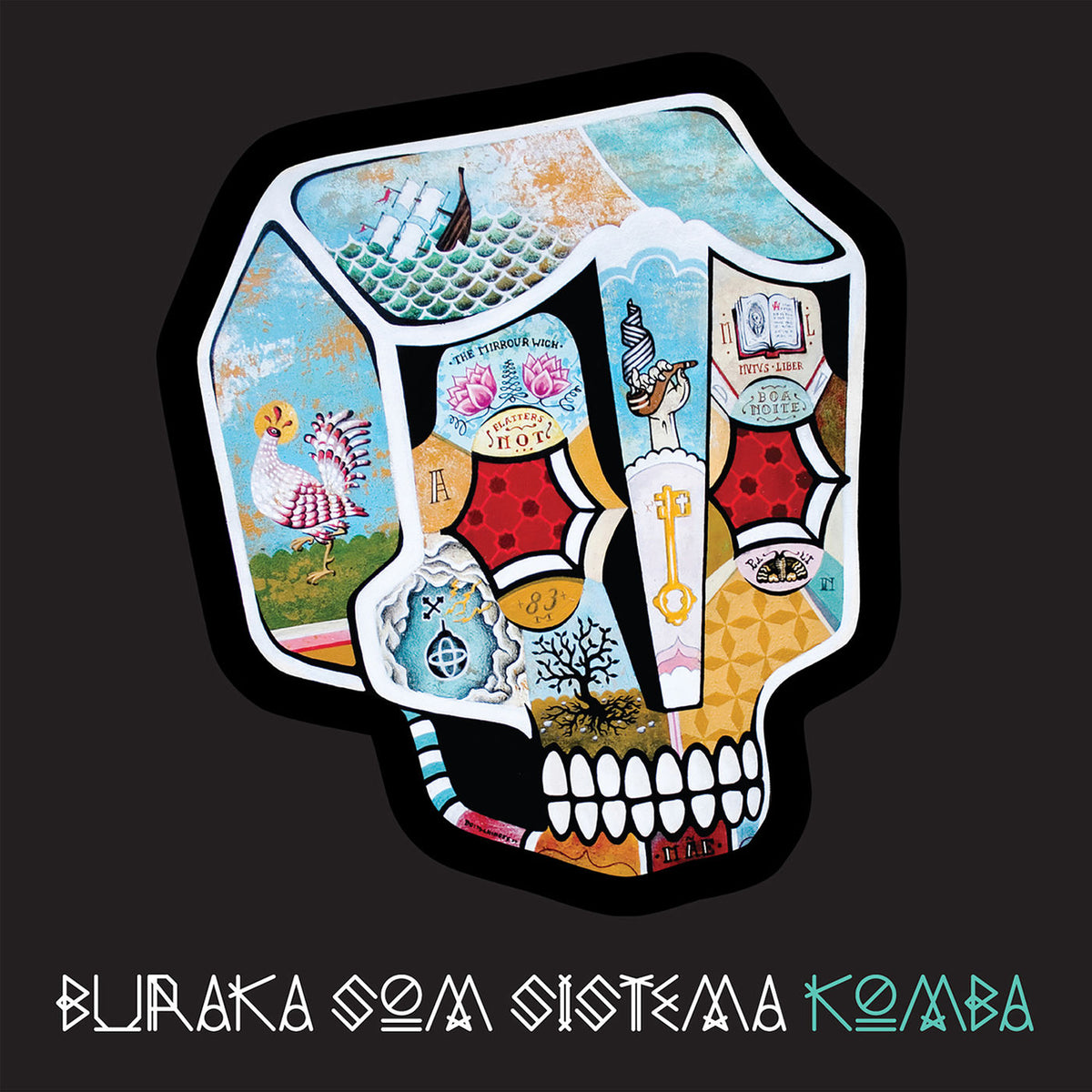 Buraka Som Sistema – Komba vinyl cover