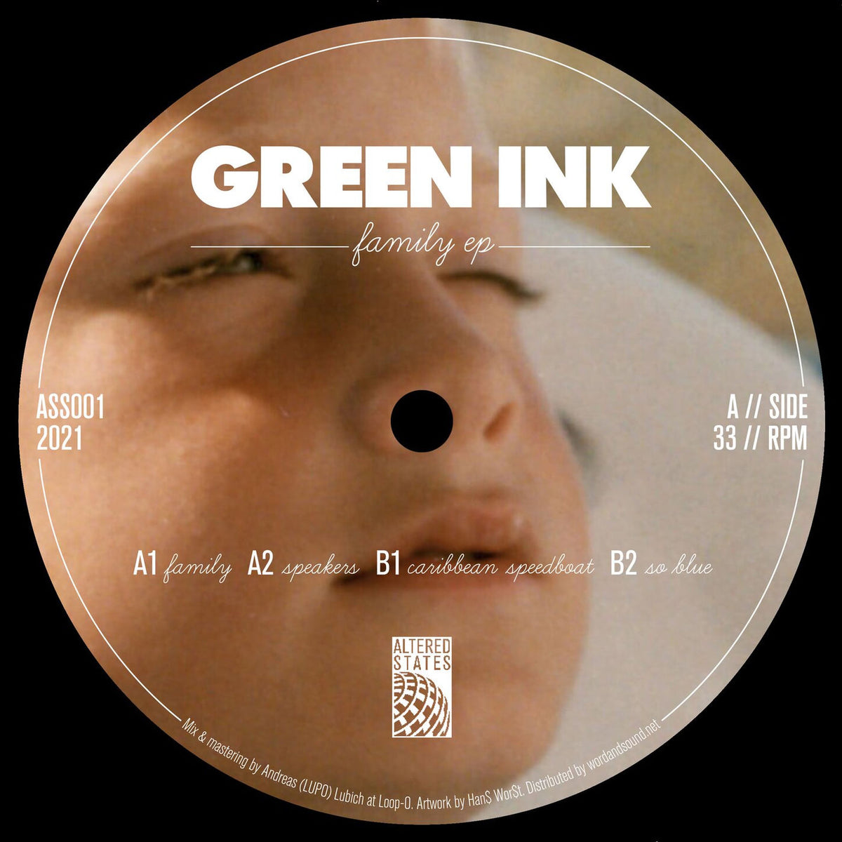 Green INK – Family Ep vinyl cover