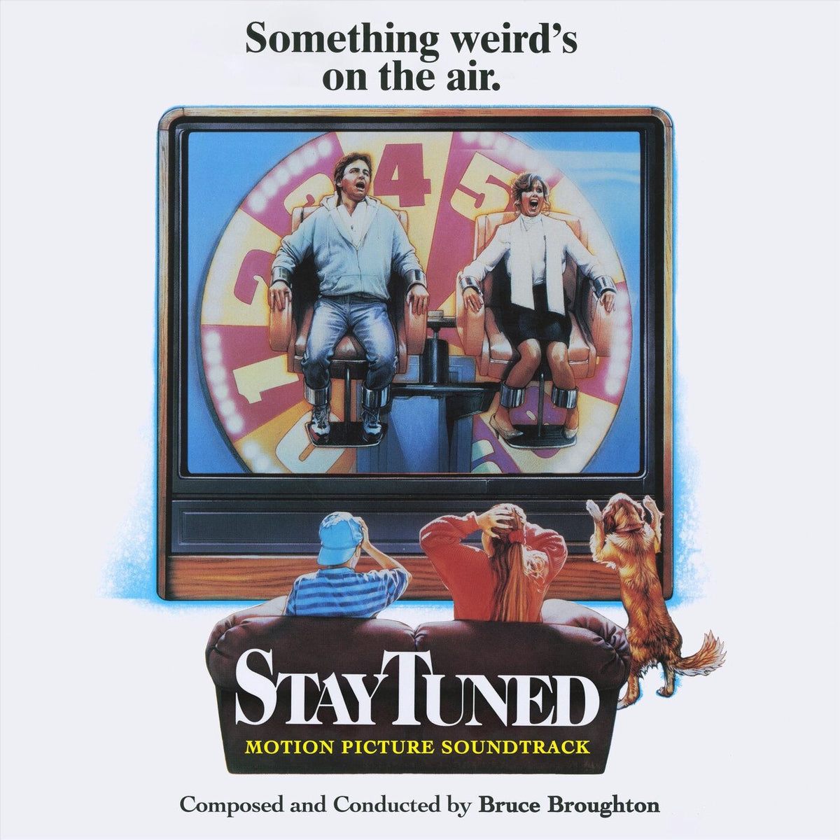 Bruce Broughton – Stay Tuned (Music from the Original Motion Picture) vinyl cover