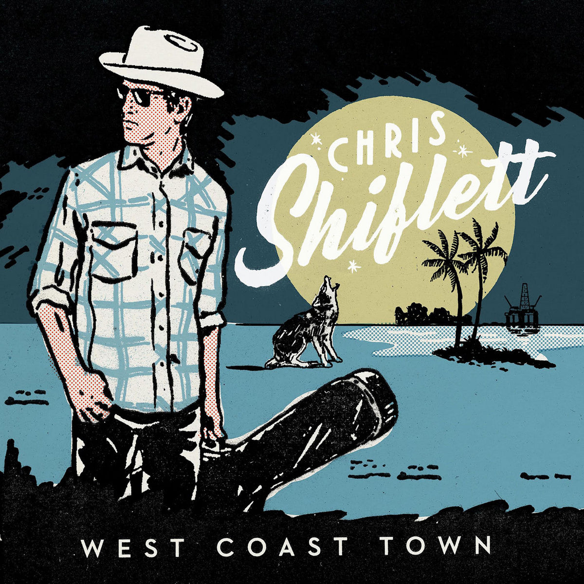 Chris Shiflett – West Coast Town vinyl cover