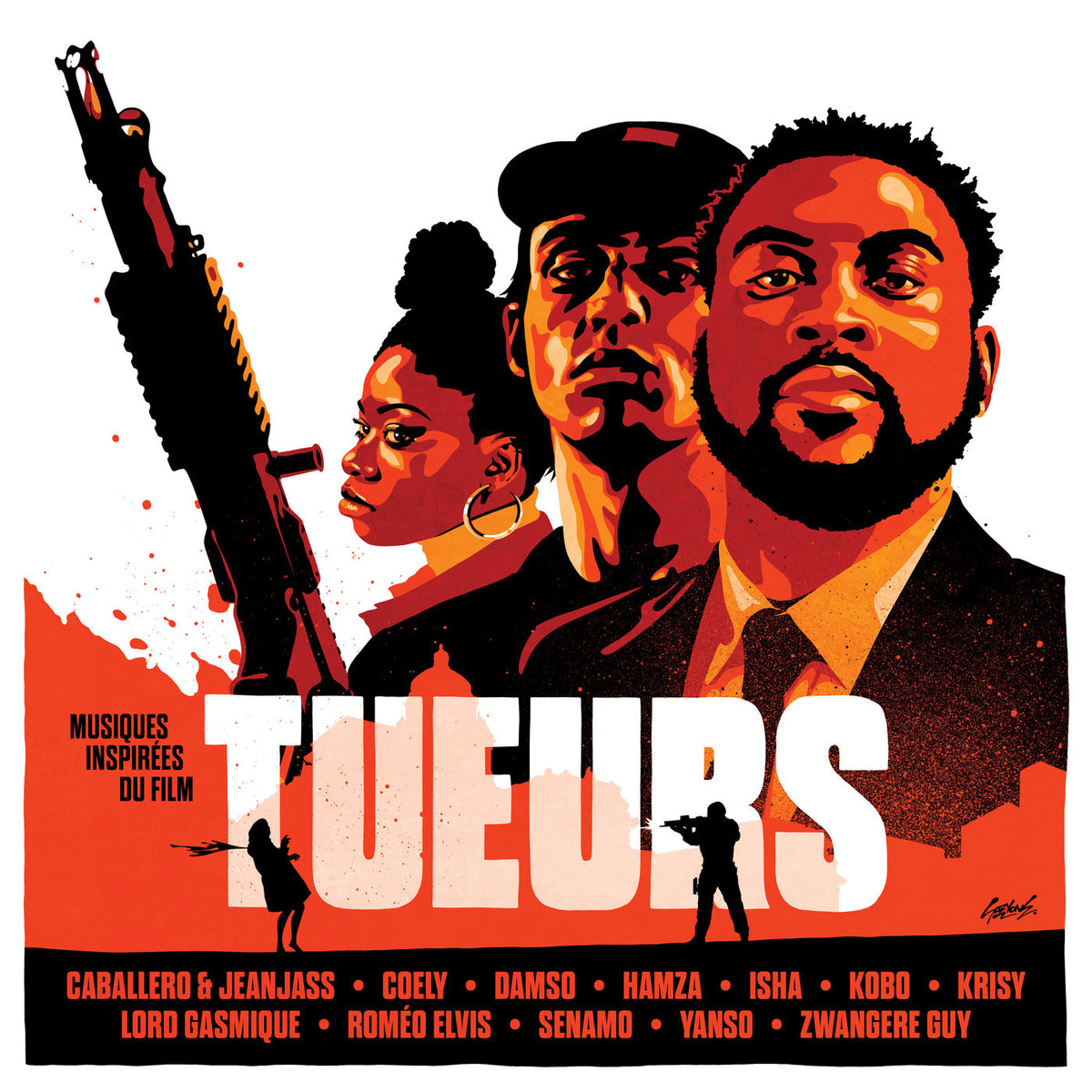 Various Artists – Tueurs vinyl record cover