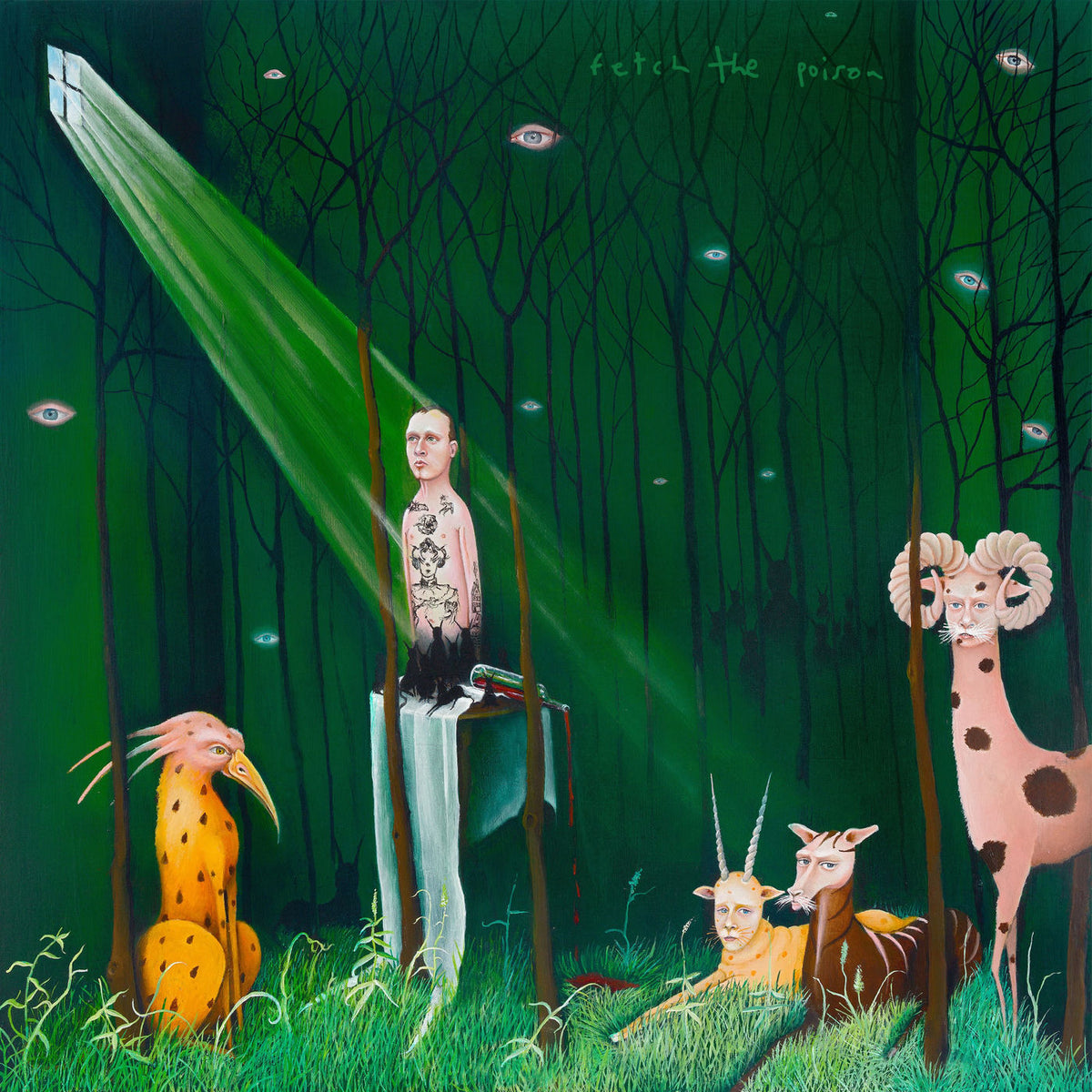 Jam Baxter – Fetch The Poison vinyl cover