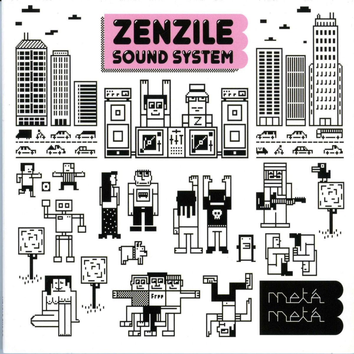 Zenzile – Meta Meta vinyl record cover