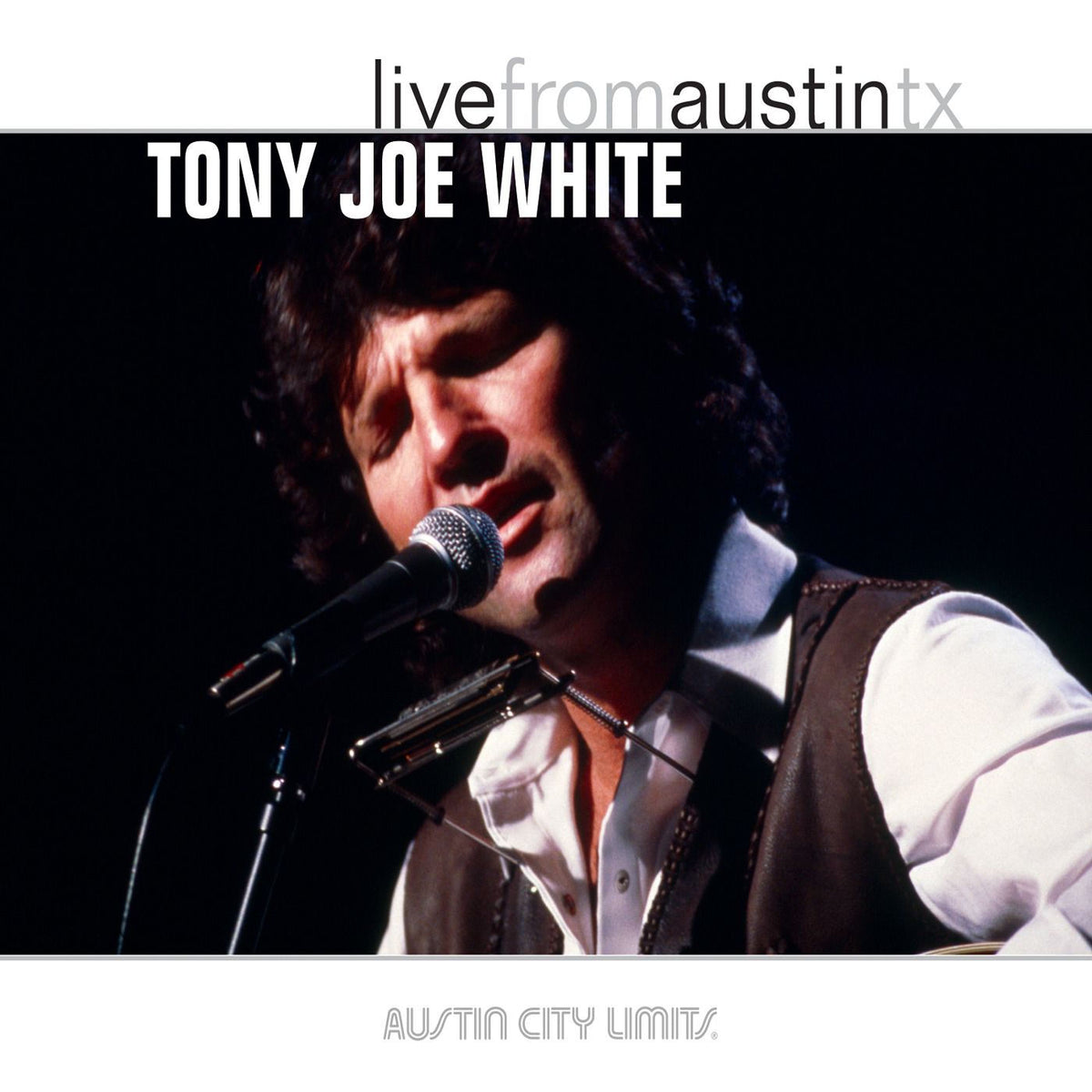 Tony Joe White – Live From Austin Tx (Limited Edition, Swamp Green Colored Vinyl, Sticker) (2 Lp's) vinyl record cover
