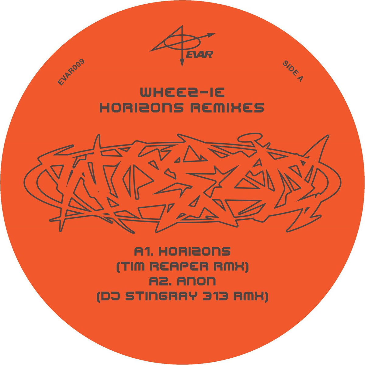 Wheez-ie – Horizons Remixes vinyl cover