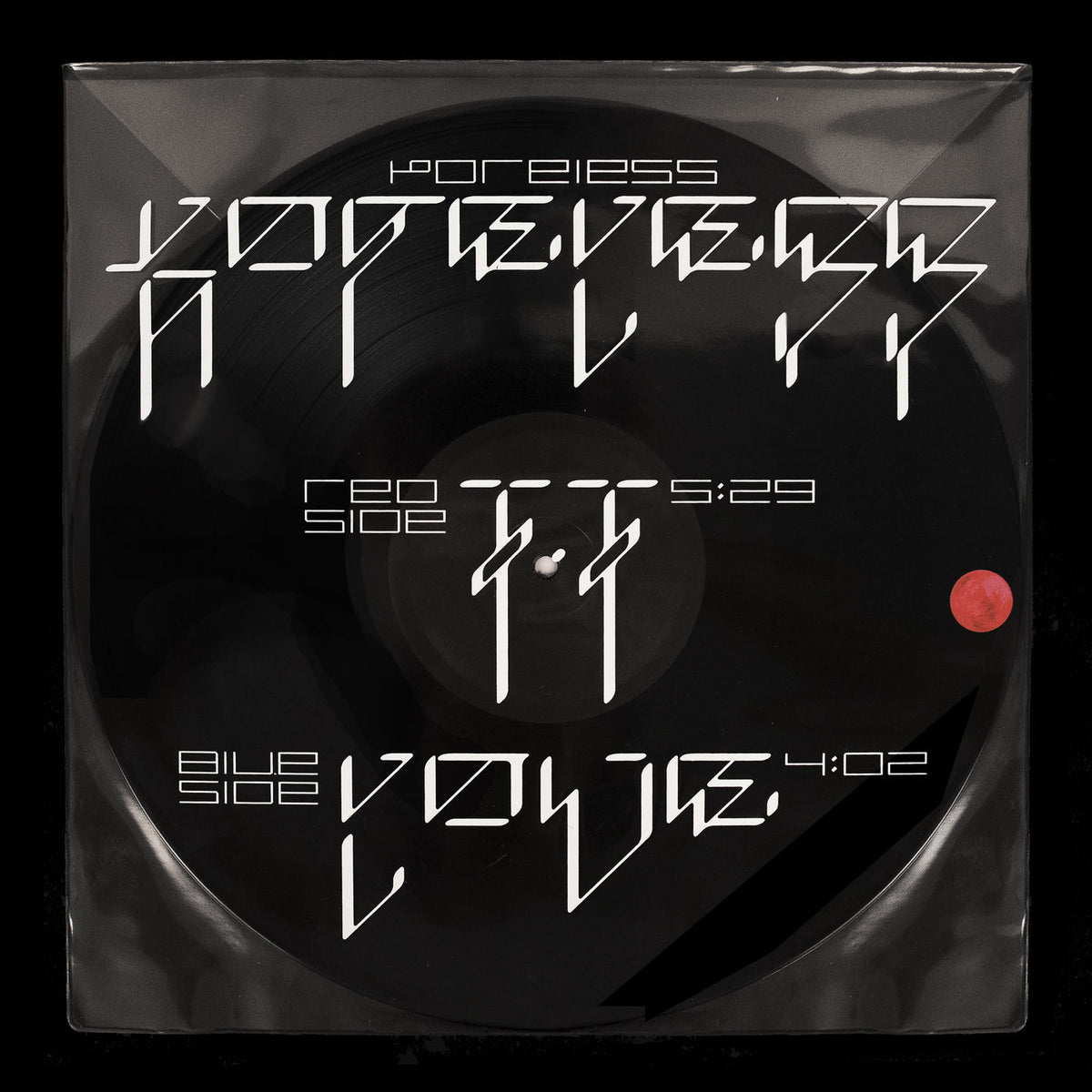 Koreless – TT / LOVE vinyl cover