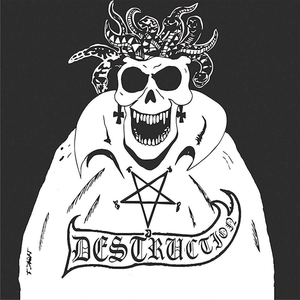 Destruction – Bestial Invasion of Hell (Picture Disc) vinyl record cover