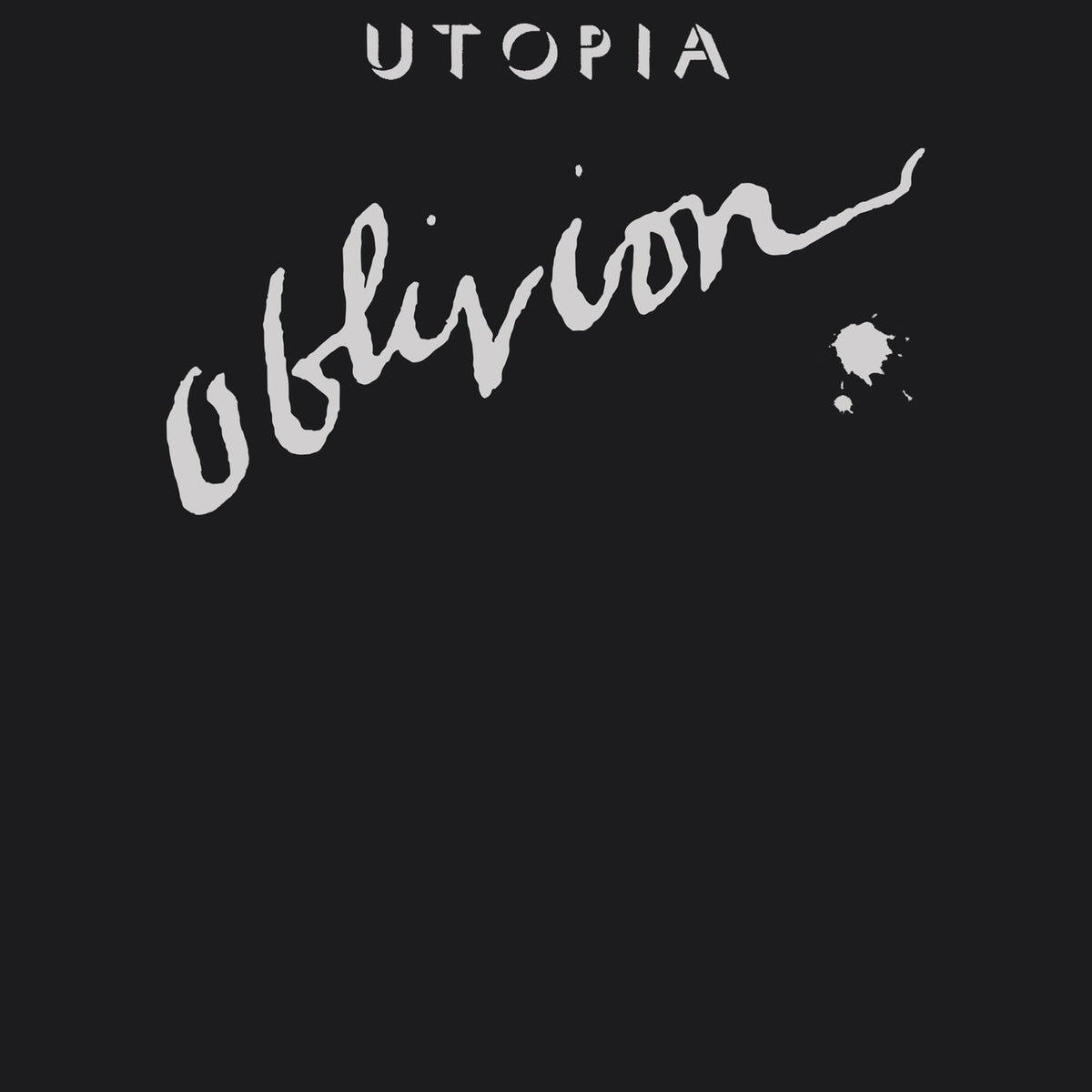 Utopia – Oblivion vinyl record cover