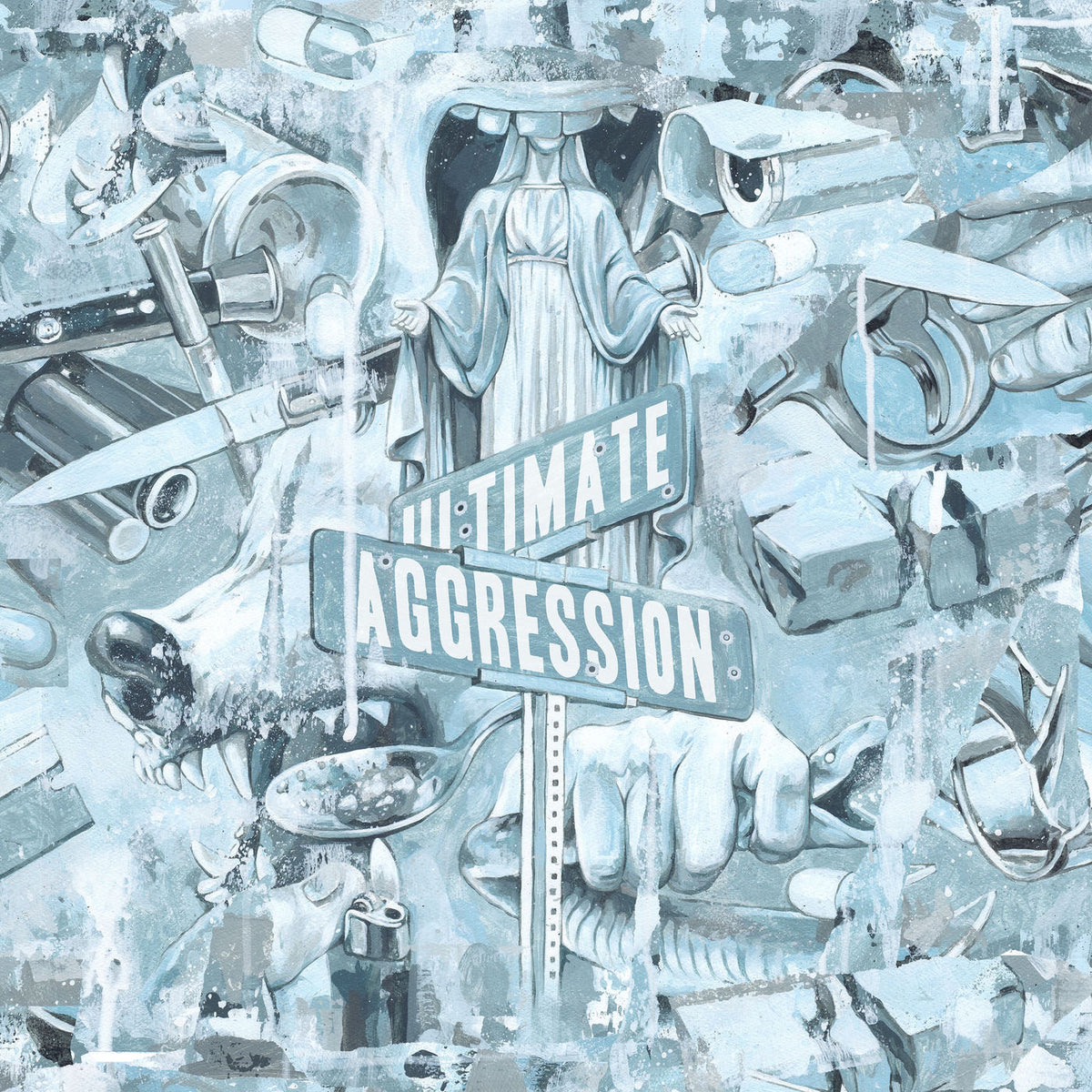 Year of the Knife – Ultimate Aggression vinyl record cover