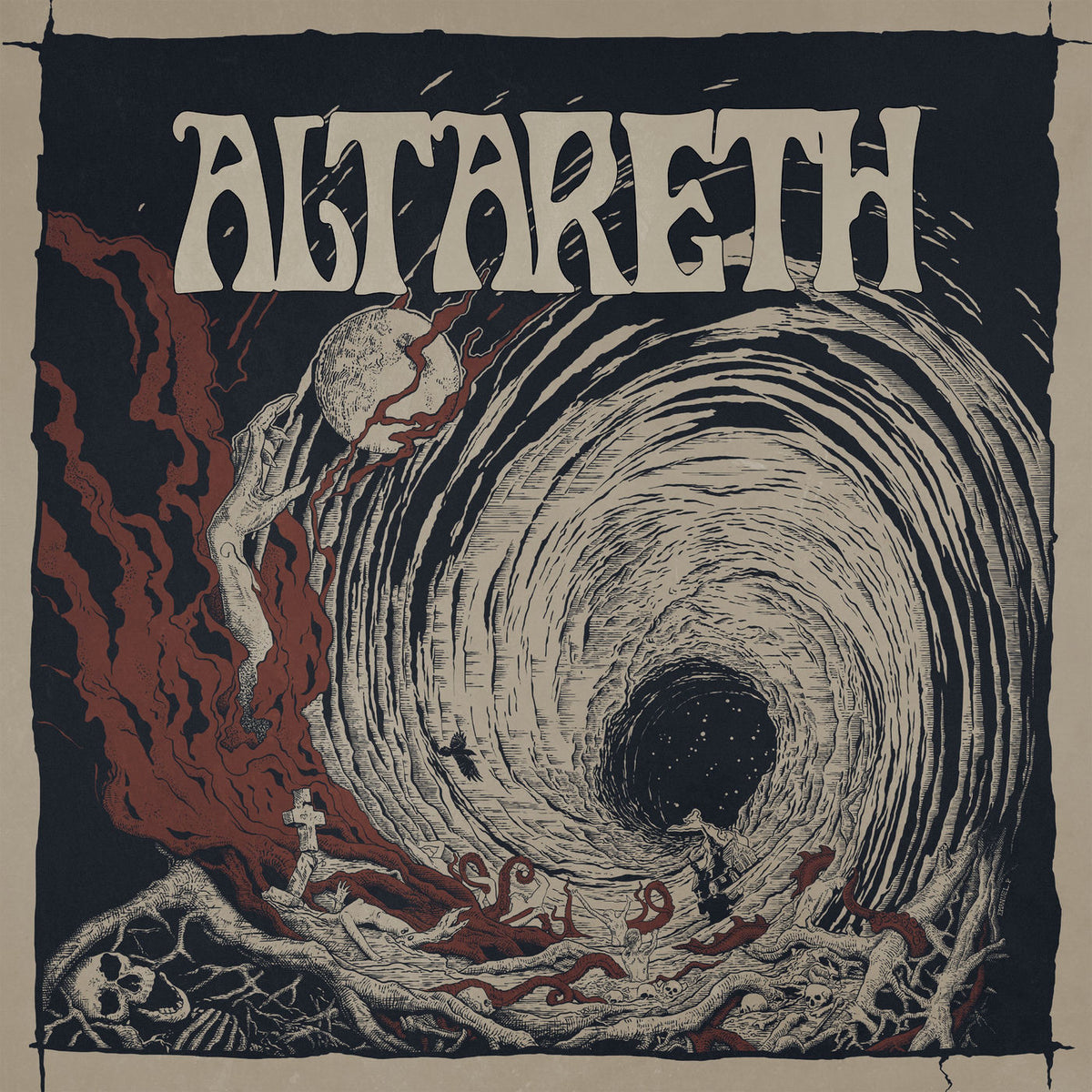 Altareth – Blood vinyl cover