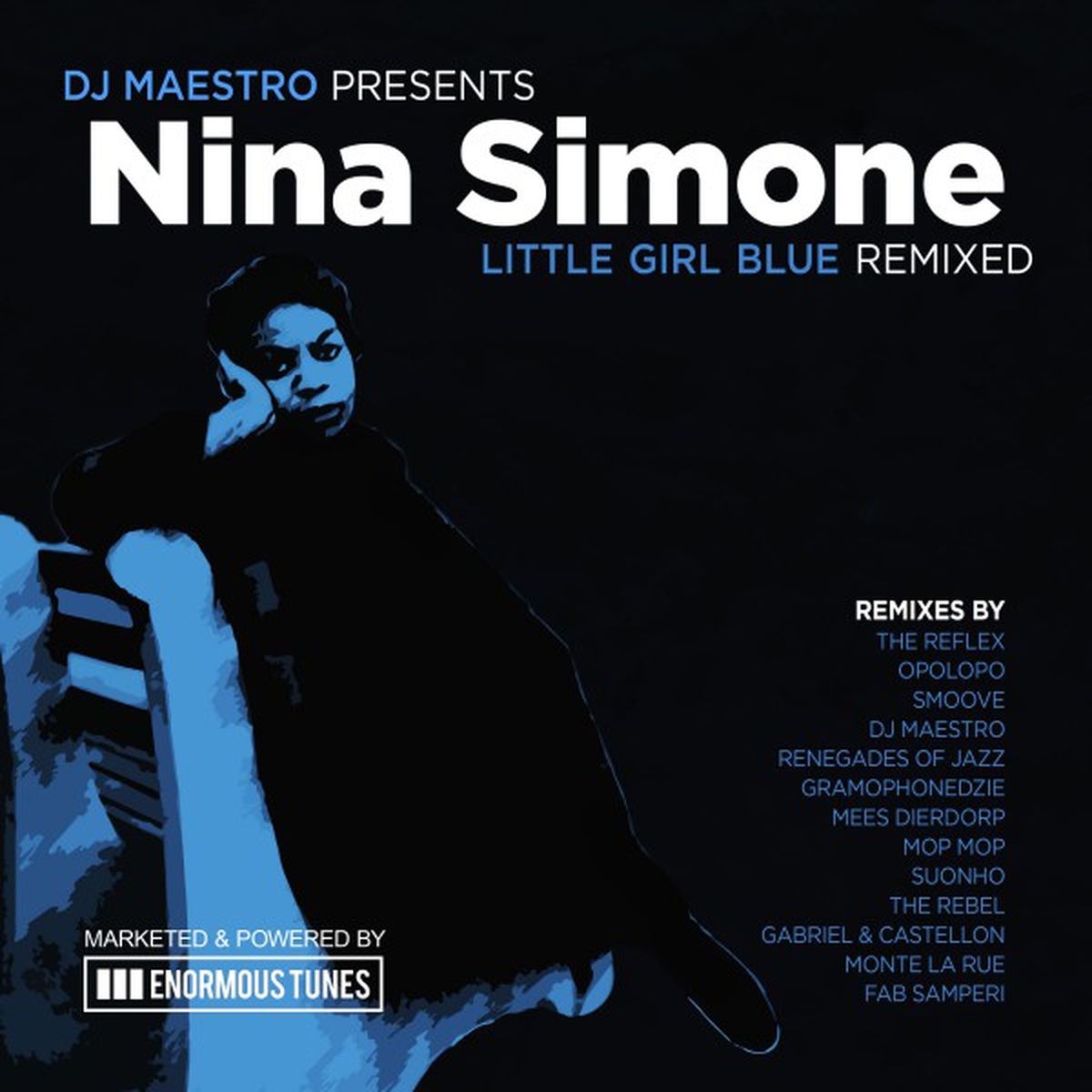 Nina Simone – Little girl blue vinyl record cover