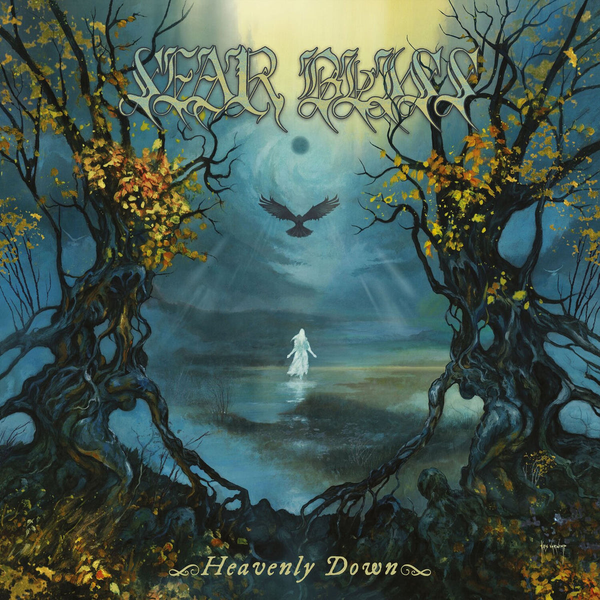 Sear Bliss – Heavenly Down Lp (MILKY CLEAR VINYL) vinyl record cover